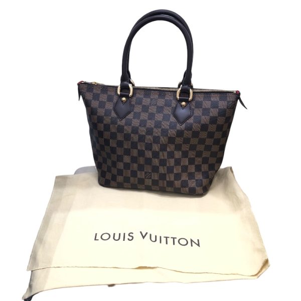 2344160005177 13 LOUIS VUITTON Saleya PM N51183 Brown GD Handbag