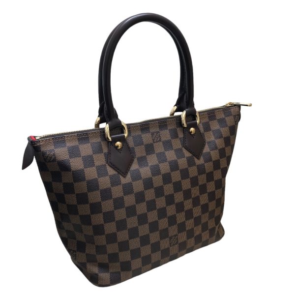 2344160005177 2 LOUIS VUITTON Saleya PM N51183 Brown GD Handbag