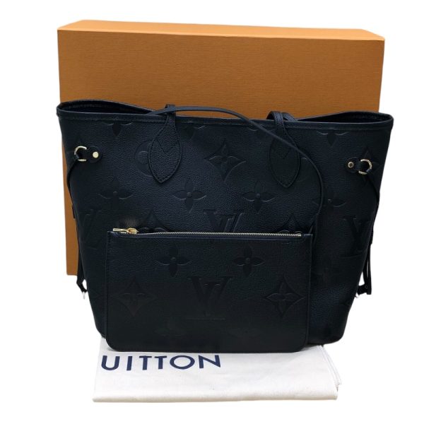 2344160006396 9 LOUIS VUITTON Neverfull MM Black Empreinte Tote Bag