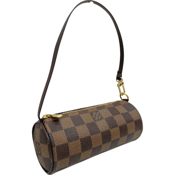 24 133 1 Louis Vuitton Papillon Handbag Damier Brown