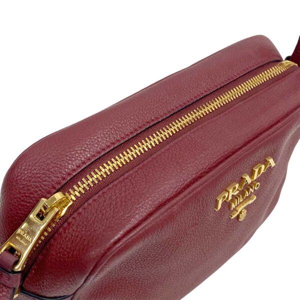 24 1494 11 Prada Camera Bag Red