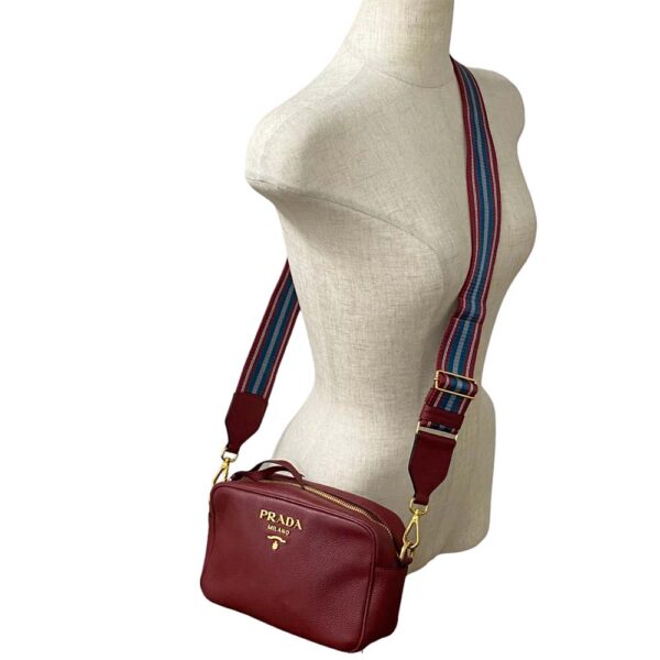 24 1494 19 Prada Camera Bag Red