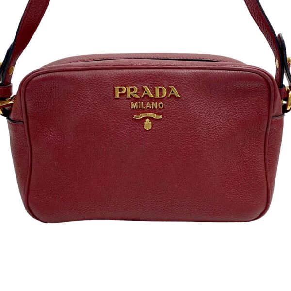 24 1494 2 Prada Camera Bag Red