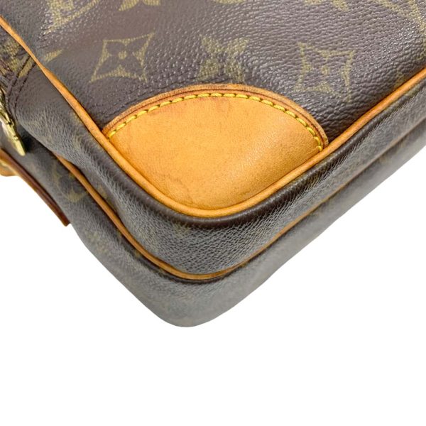 24 1553 9 Louis Vuitton Nile Shoulder Bag Monogram Brown