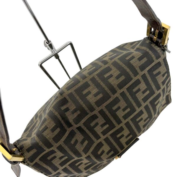 24 1575 11 Fendi Mamma Bucket Shoulder Bag Zucca Pattern