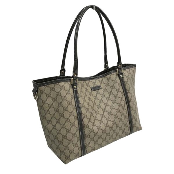 24 1606 1 Gucci Tote Bag GG Supreme Brown