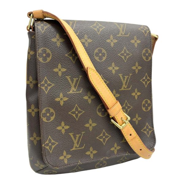 24 1899 1 Louis Vuitton Musette Salsa Monogram Shoulder Bag Brown