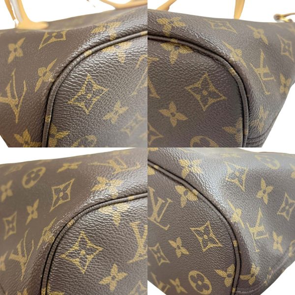 24 2072 14 Louis Vuitton Neverfull PM Monogram Tote Bag Brown