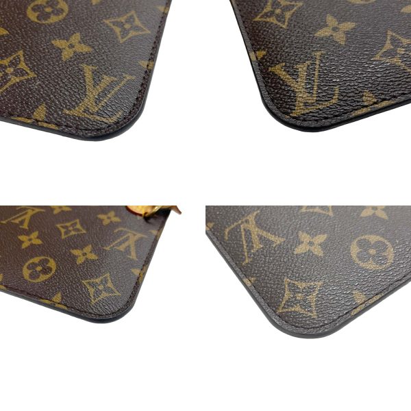 24 2072 2 Louis Vuitton Neverfull PM Monogram Tote Bag Brown