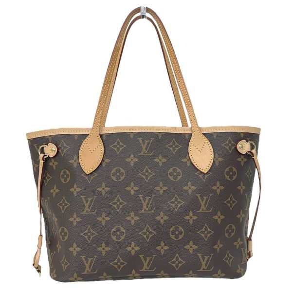 24 2072 3 Louis Vuitton Neverfull PM Monogram Tote Bag Brown