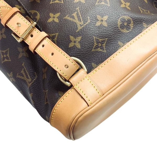 24 2089 8 Louis Vuitton Monsouris MM Monogram Backpack Brown