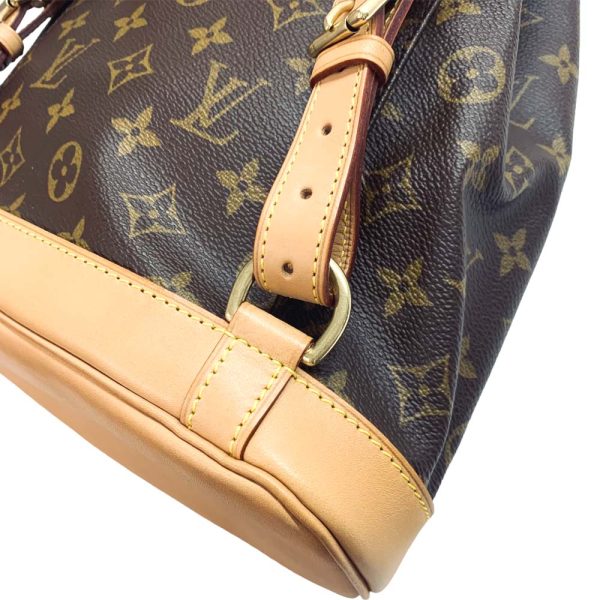 24 2089 9 Louis Vuitton Monsouris MM Monogram Backpack Brown