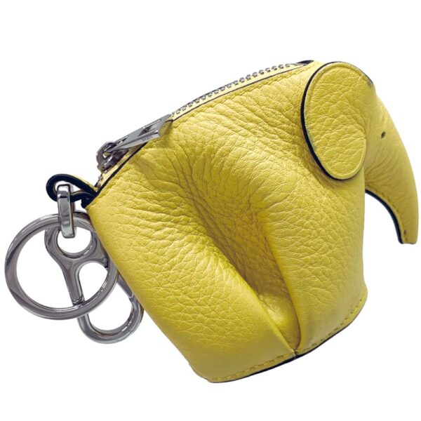 24 2090 2 Loewe Elephant Charm Coin Case Yellow