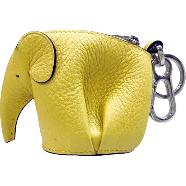 24 2090 4 Loewe Elephant Charm Coin Case Yellow