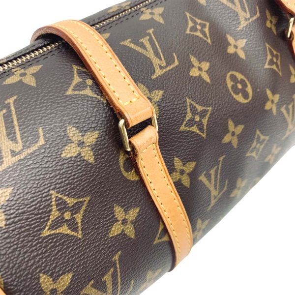 24 210314 Louis Vuitton Papillon 30 Monogram Handbag Brown