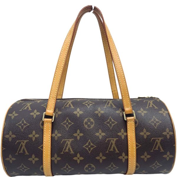 24 21036 Louis Vuitton Papillon 30 Monogram Handbag Brown