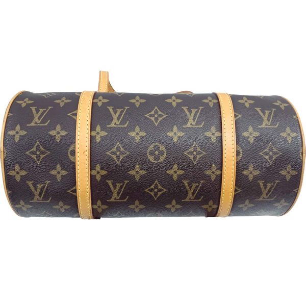 24 21038 Louis Vuitton Papillon 30 Monogram Handbag Brown