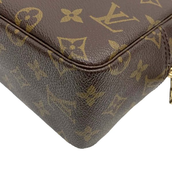 24 2263 10 Louis Vuitton True Toilet 28 Monogram Clutch Bag Brown