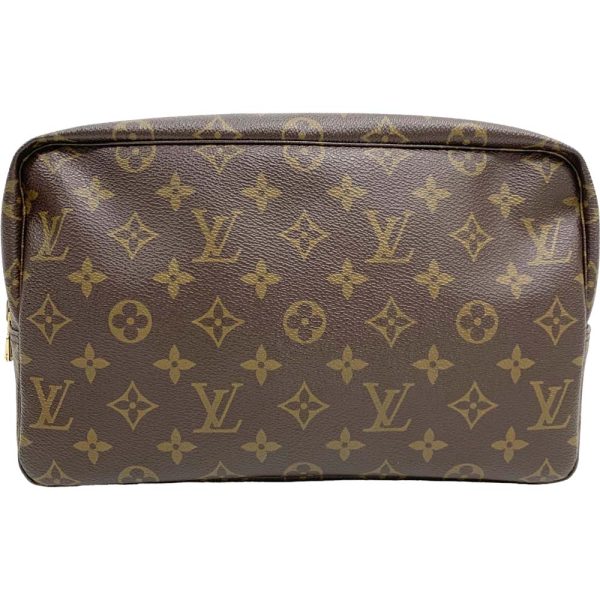 24 2263 3 Louis Vuitton True Toilet 28 Monogram Clutch Bag Brown