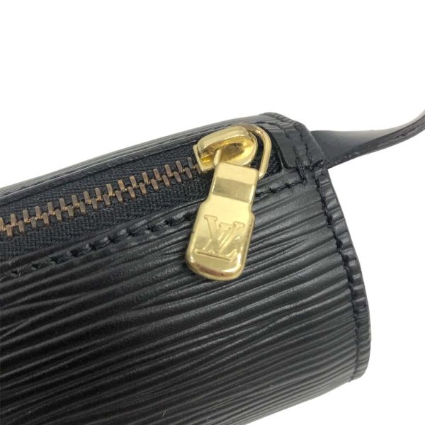 24 2403 11 Louis Vuitton Soufflo Accessory Pouch Epi Noir