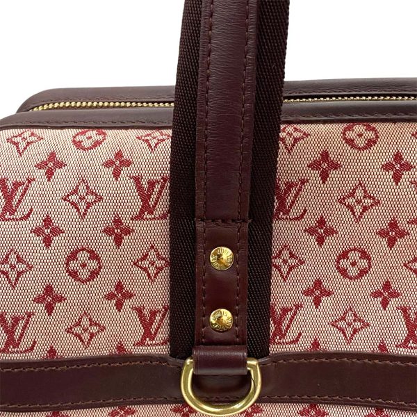 24 2463 12 Louis Vuitton Josephine GM Monogram Handbag Red