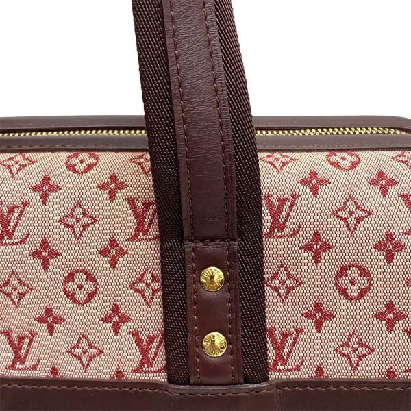 24 2463 14 Louis Vuitton Josephine GM Monogram Handbag Red