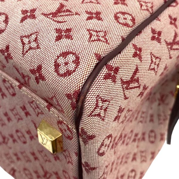 24 2463 6 Louis Vuitton Josephine GM Monogram Handbag Red