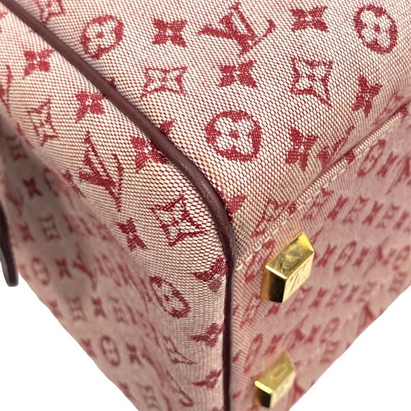 24 2463 7 Louis Vuitton Josephine GM Monogram Handbag Red