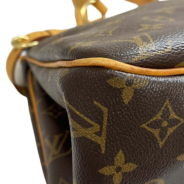 24 2469 11 Louis Vuitton Batignolles Horizontal Monogram Tote Bag Brown