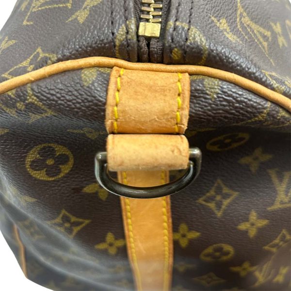 24 2495 14 Louis Vuitton Keepall 55 Bandouliere Monogram Bag Brown