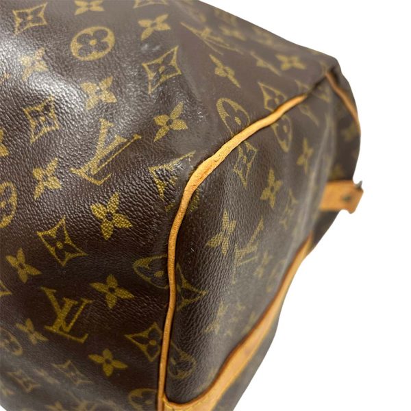 24 2495 6 Louis Vuitton Keepall 55 Bandouliere Monogram Bag Brown