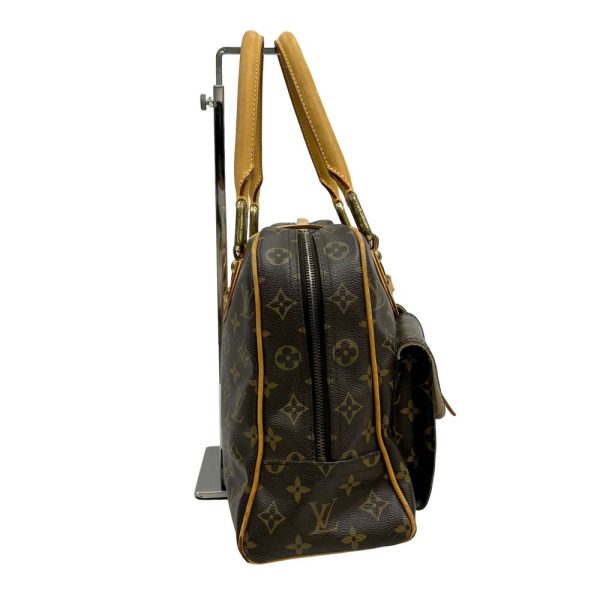 24 2524 5 Louis Vuitton Manhattan GM Monogram Handbag Brown