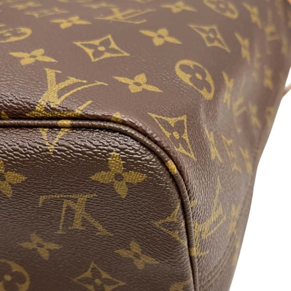 24 2788 11 Louis Vuitton Neverfull MM Monogram Tote Bag Brown