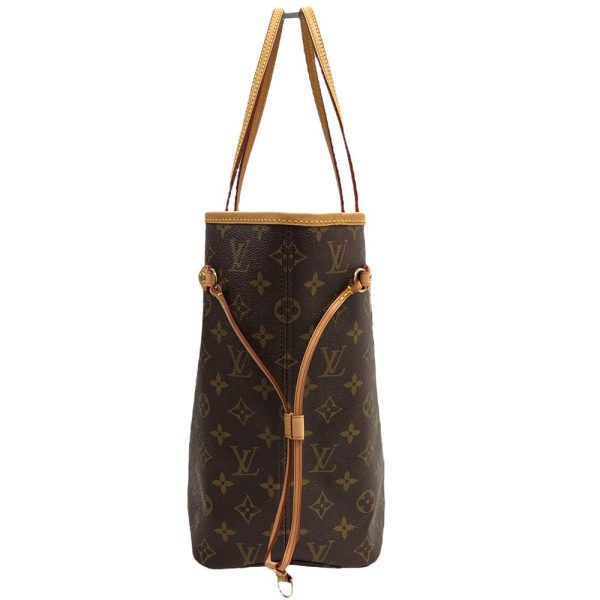 24 2788 5 Louis Vuitton Neverfull MM Monogram Tote Bag Brown