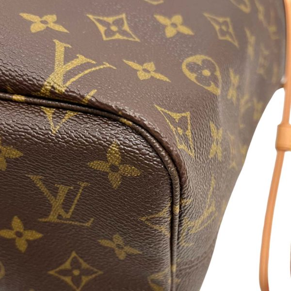 24 2788 8 Louis Vuitton Neverfull MM Monogram Tote Bag Brown