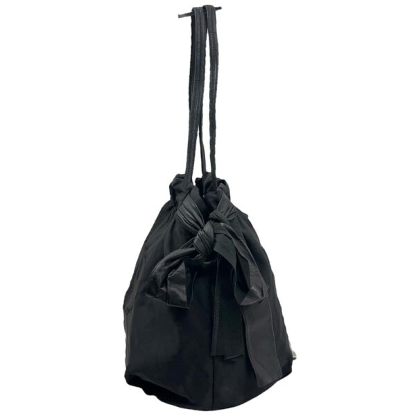 24 2935 5 Prada 2WAY Shoulder Bag Nappa Nylon Black