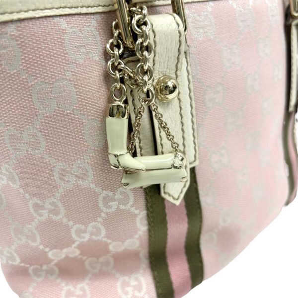 24 3039 14 Gucci Handbag Tote Bag Pink