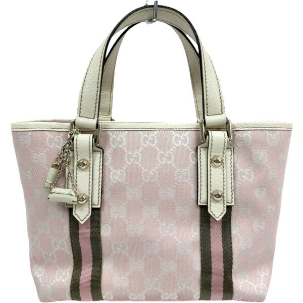 24 3039 2 Gucci Handbag Tote Bag Pink