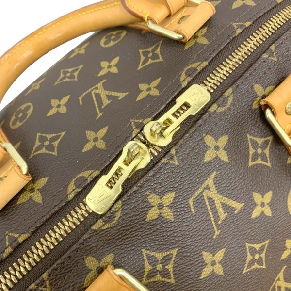 24 305 13 Louis Vuitton Keepall 55 Bag Monogram Brown