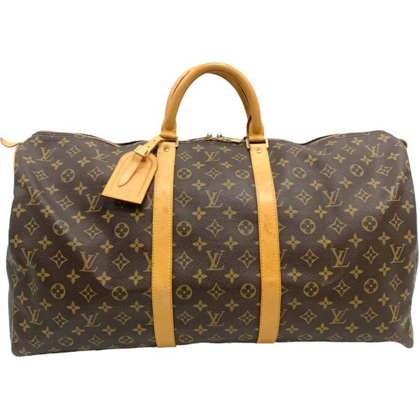 24 305 3 Louis Vuitton Keepall 55 Bag Monogram Brown