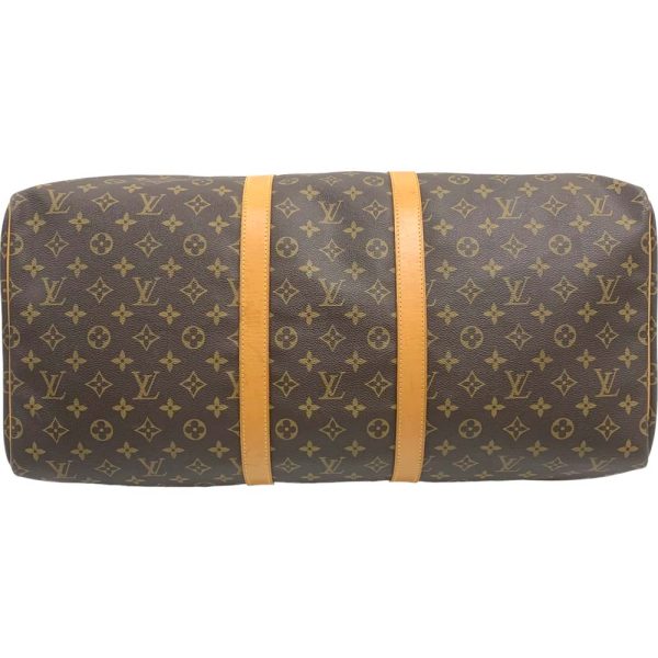 24 305 7 Louis Vuitton Keepall 55 Bag Monogram Brown