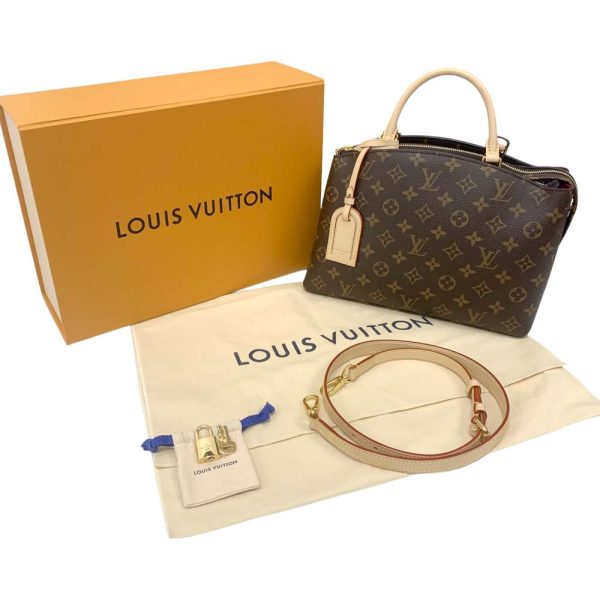 24 310 19 Louis Vuitton Petit Palais PM 2WAY Bag Monogram Brown