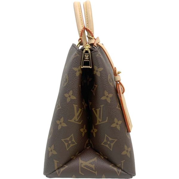 24 310 4 Louis Vuitton Petit Palais PM 2WAY Bag Monogram Brown