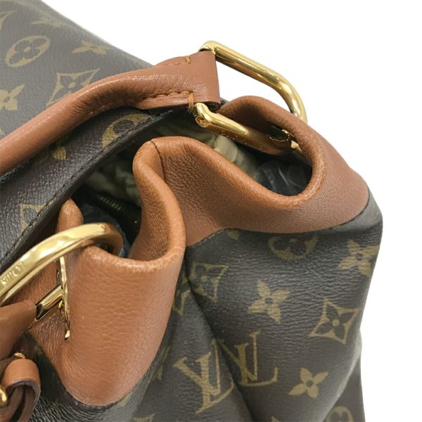 24 438 11 Louis Vuitton Olympe Camel Tote Bag Monogram