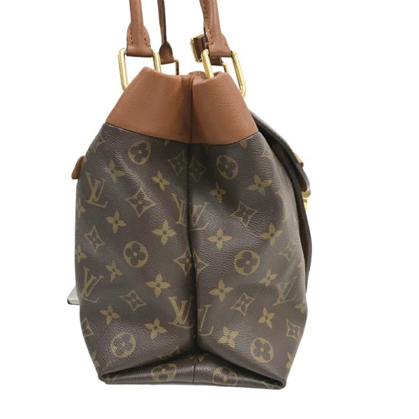 24 438 5 Louis Vuitton Olympe Camel Tote Bag Monogram