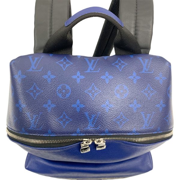 24 666 13 Louis Vuitton Discovery Backpack Taigarama Rucksack Blue