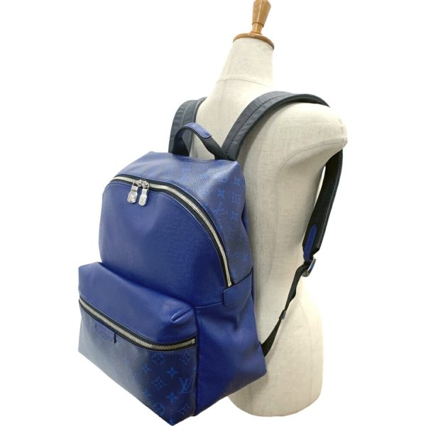 24 666 18 Louis Vuitton Discovery Backpack Taigarama Rucksack Blue