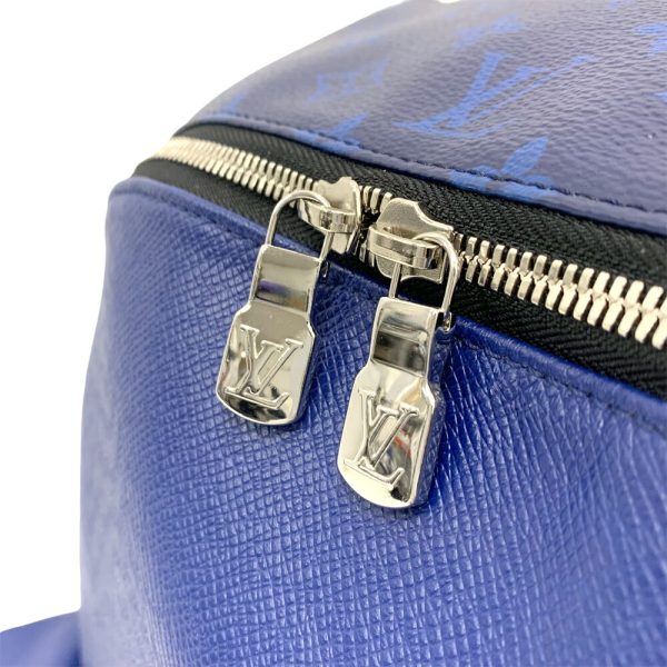 24 666 19 Louis Vuitton Discovery Backpack Taigarama Rucksack Blue