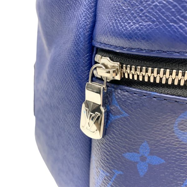 24 666 20 Louis Vuitton Discovery Backpack Taigarama Rucksack Blue