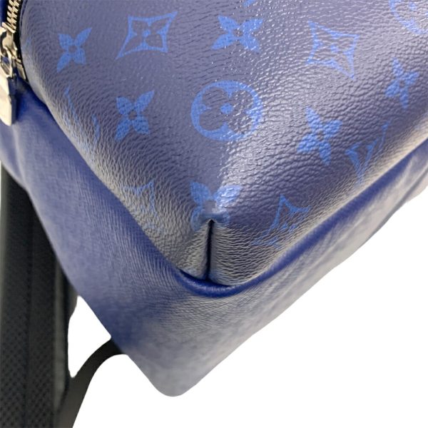 24 666 9 Louis Vuitton Discovery Backpack Taigarama Rucksack Blue